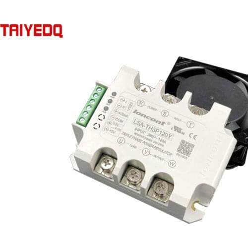 Three-phase AC Voltage Regulating Module Power Regulator Thyristor Solid State Relay Dimming 15A-200A