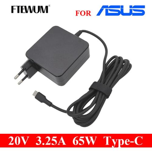 FTEWUM 65W Max 60W 45w USB C Type C Laptop Charger AC Adapter For MacBook for ASUS ZenBook lenovo dell Xiaomi air HP Sony Power