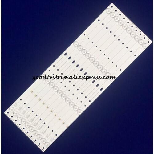 LED Backlight Strips for Lehua 49AX3000 Light Bar JS-D-JP4910-041EC(60517) E49DU1000