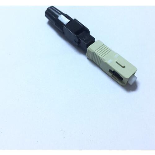 150pcs/lot embedded type SC multi-mode 62.5/125 fast connector SC SC/UPC fiber optic connector quick connector