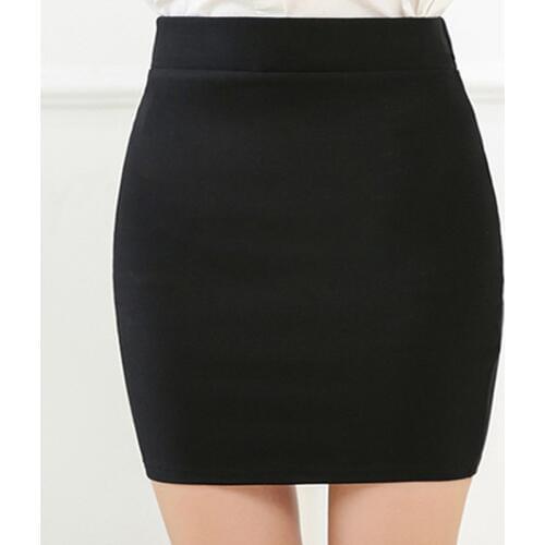 2018 New Fashion Women Skirt High Waist Bodycon Tight Stretch Female Short Pencil Skirts Femininas