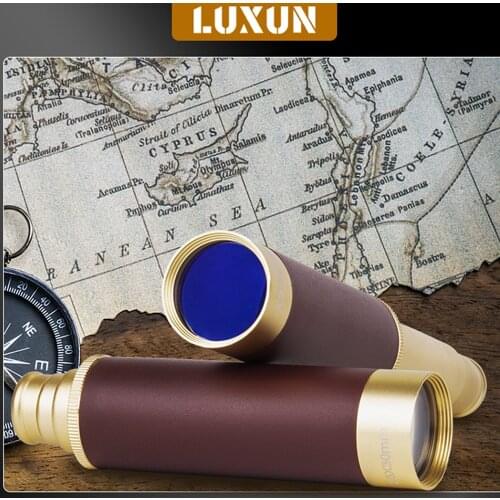 25x30 Monocular Telescope Spyglass High Power Mirror Retro Pirate Portable Night Vision Scope for Watching Hunting