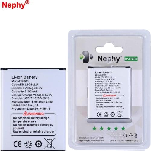 2019 Nephy Original Battery 2100mAh For Samsung Galaxy S3 i9300 i535 i747 i879 i9305 i9308 L710 M440S T999 i9082 i9082i In Stock