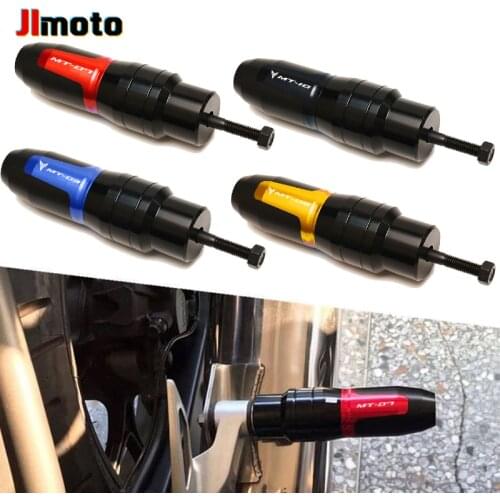 For YAMAHA MT03 MT07 MT09 MT10 MT 03 07 09 10 FZ09 FZ10 New Motorcycle Accessories CNC Frame Pad Exhaust Sliders Crash Protector