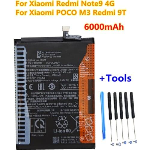 Аккумуляторы для телефонов Xiaomi Redmi 9T B-TAIHENG China At AliExpress