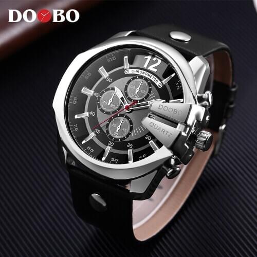 DOOBO Mens Gold Watch