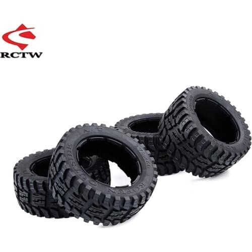 Gen.2 All-terrain Front Rear Tyre Skin 4PCS/Set for 1/5 HPI ROVAN BAJA KM ROFUN BAHA 5B Truck Rc Car Toys Parts