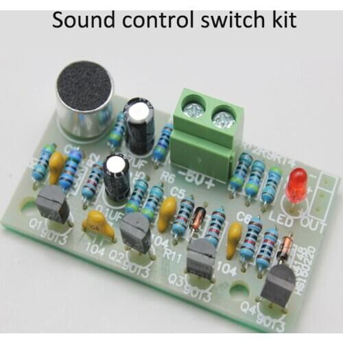 Voice-Activated Clapping Switch Kit Parts Electronic Diy Fun Production Kit Electronic Training Kit