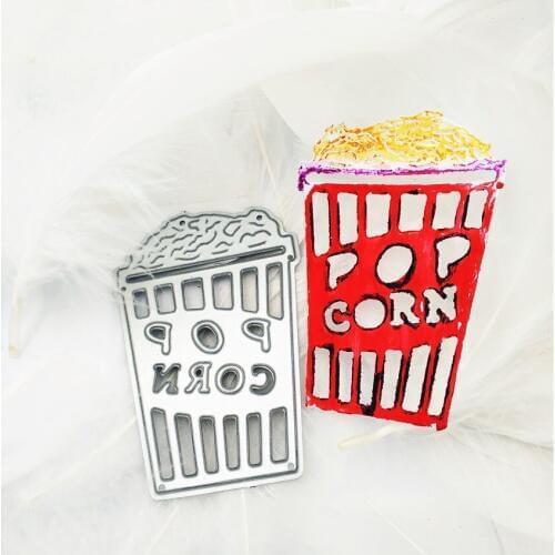 Popcorn Craft Metal Cutting Dies Cut Die Mold Scrapbook Paper Craft Knife Mould Blade Punch Stencils Dies