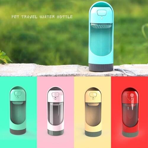 Portable Pet Dog Water Bottle Drinking Bowls For Small Large Dogs Feeding Water Dispenser Cat Activated Carbon Filter Bowl