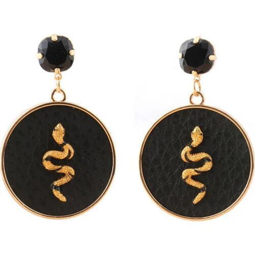 Zouchunfu Drop snake earrings for women pendants earrings fashion luxury personality big earrings party earrings gifts wholesale