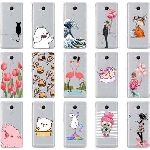For Redmi 4 Pro Case Silicone Painting Case Protector 5.0" For Xiaomi Redmi 4 Pro Soft TPU Phone Cases Cover