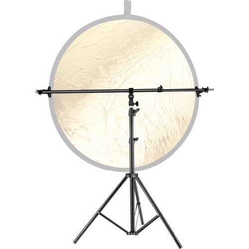 Neewer Photo Studio Alluminum Alloy Light Stand 29.1-74.8 inches/74-190 centimeters Foldable and Reflector Holder Arm
