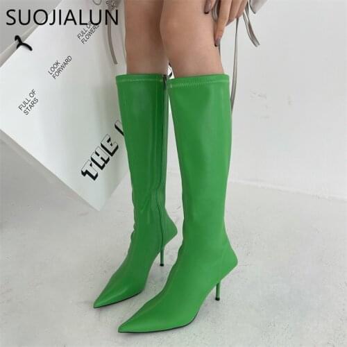 SUOJIALUN Women's High Boots