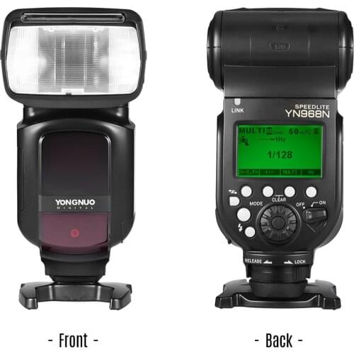 YONGNUO YN968N Wireless Flash Speedlite Equipped with LED Light YN968 TTL Flash for Nikon D7500 D3400 D7200 D5300 D750 D3200
