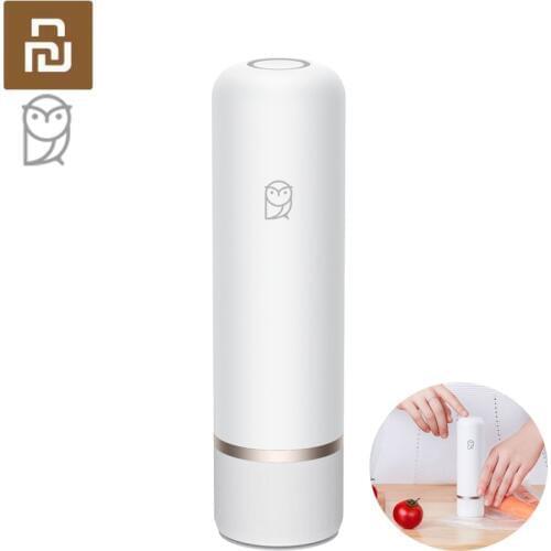 Youpin Miaomiaoce Smart Handheld Vacuum Pump Electric Suction Pump Automatic Manual Mode Compression Bag for Food Preservation