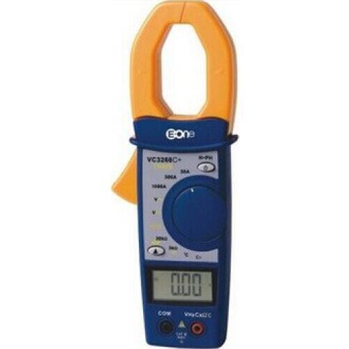 VC3268C+ AC 1000A True RMS multifunction digital Clamp meter/ Phase meter/ Temperature tester