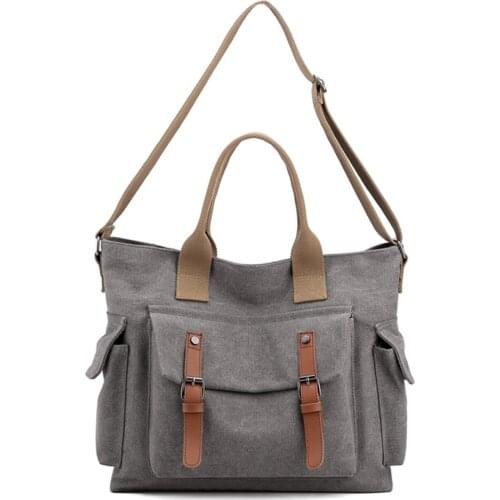 High Quality Canvas Shoulder Crossbody Bags for Women 2021 Totes Bag Women Bag Large Capacity HandBag Casual Wild Ladies Bags
