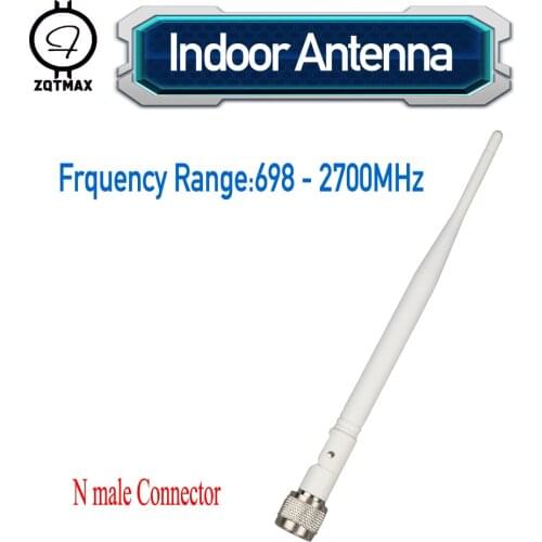 ZQTMAX indoor Antenna N Male connector for mobile signal booster cdma gsm dcs repeater 2g 3g 4g signal amplifier
