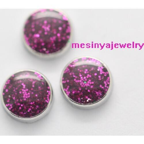10pcs 6.3mm bling floating charms for glass locket Min amount $15 per order mixed items, FC-788 not include pendant
