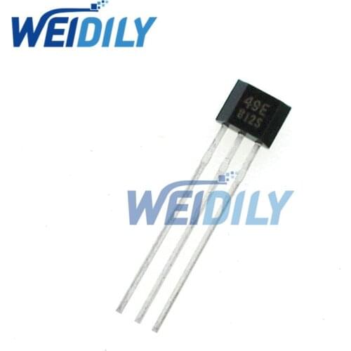 10PCS/LOT 49E Hall element OH49E SS49E Hall sensor Hall Effect Sensor NEW