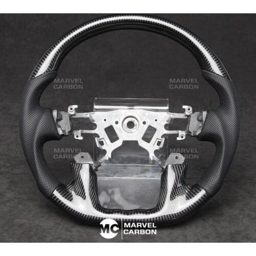 100% REAL CARBON FIBER STEERING WHEEL COMPATIBLE WITH Nissan Patrol