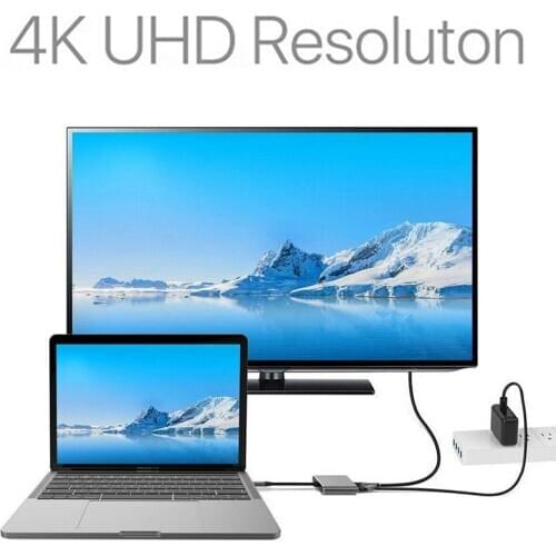 1080P 4K HDMI-compatible Adapter for Nintendo Switch Type-C to HDMI-compatible Converter Hub 5Gbps Data Transfer Connector