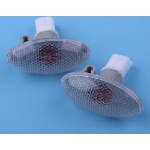 CITALL 632574 2pcs Turn Signal Side Marker Repeater Light Lamp Indicator Fit For Citroen C1 C2 C3 Xsara