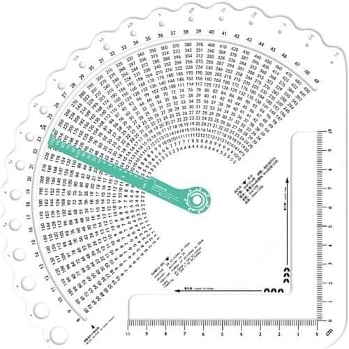 Knitting Accessories Needle Gauge Inch Sewing Ruler Tool 10cm Measure Sewing Tools Multifunctional Accurate Weaving Ruler Tool