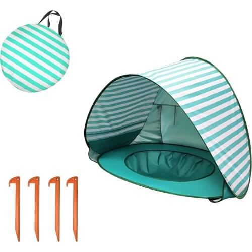 Baby Children Beach Tent Protection Pool Waterproof Pop-up Awning Tent Kids Outdoor Camping Parasol ASD88