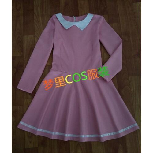 Doraemon Heroine Minamoto Shizuka Cosplay Costume Anime Custom Made Uniform
