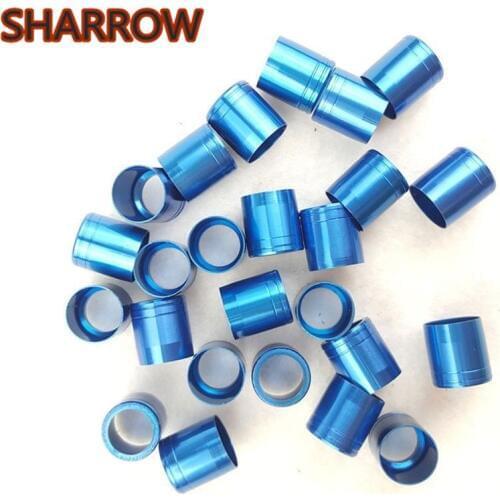 50Pcs Archery Explosion Proof Ring Nocks Protector Arrow Shaft Fit 7.6mm Arrow Shafts For Arrow Training Shooting Accessories