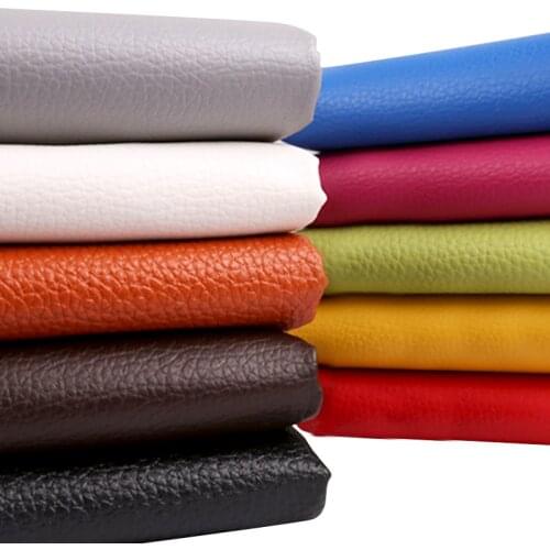 Buulqo Nice PU synthetic leather Fabric , Faux Leather Fabric for Sewing, PU artificial leather for DIY bag material
