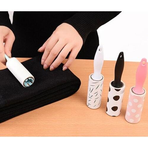 Reusable Washable Roller Dust Cleaner Lint Sticking Roller for Clothes Pet Hair Cleaning Household Dust Wiper Tools