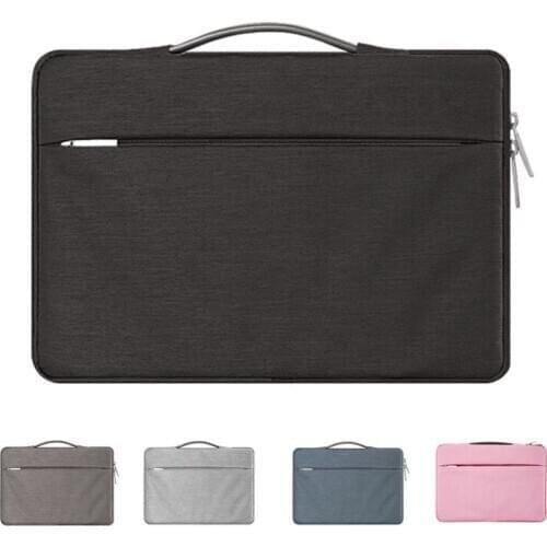 New Waterproof Scratch-Resistant Laptop Bag 12 13 14 15.6 inch Notebook HandBag Carry Case For 13.3 Macbook Women Men Briefcase
