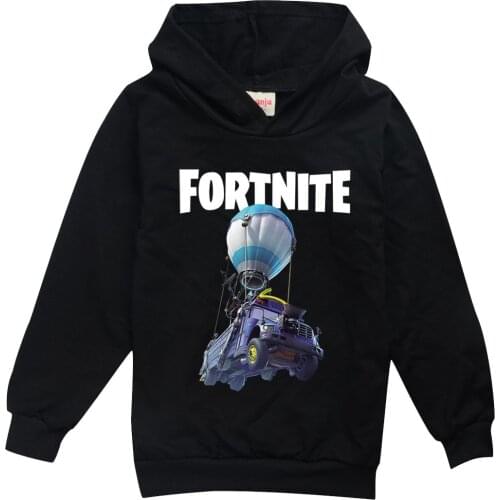 Autumn Fashion Fortnite Hoodies Kids Sweater Game Cartoon Printed Childrens Sweatshirt Boys Clothes Child Hooded Sweatshirts
