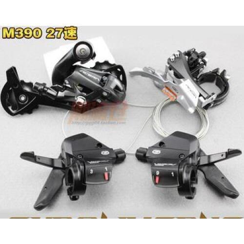 ACERA M390 Groupset 3x9S Rear Derailleur, Front Derailleur, trigger Shifter