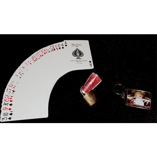 Prediction On Lock Gimmick By Quique Marduk Mind Magic Tricks Close Up Magia Illusions Prophecy Card Magic Toys