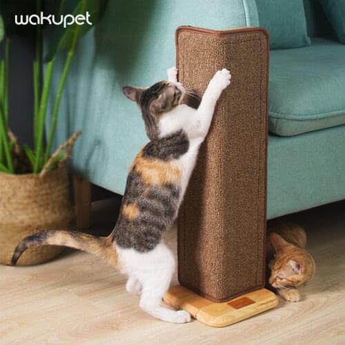 Solid Wood Cat Scratch Board Sofa Foot Anti-scratch Grinding Claw Tool Wear-resistant Cat Toy Supplies