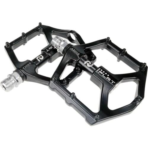 Bicycle Large Comfortable Bearing Pedals Flat Platform Pedals MTB BMX Bicycle Pedals
