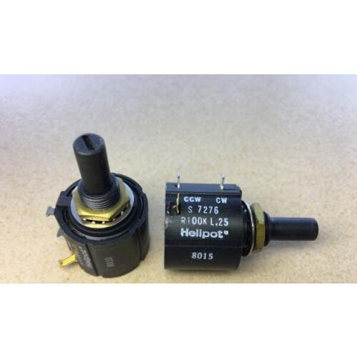 [VK] Imported American Helipot S7276 R100K BI winding multi-ring Potentiometer 100K switch