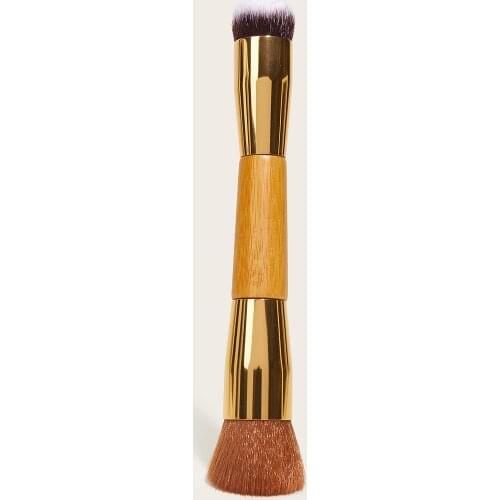 1pcs Blush Brush Fixed Cosmetics Powder Brush Strong Grip Easy To Pinch Fiber Plastic Handle Makeup Brush Beginner Make-up Tools