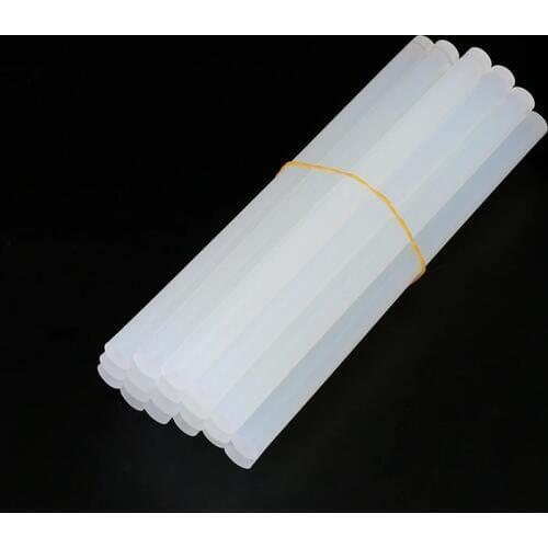 20Pcs/Sets11mm x 150mm Hot Melt Gun Glue Sticks Plastic Transparent Sticks for Glue Gun Home Power Tool Accessories