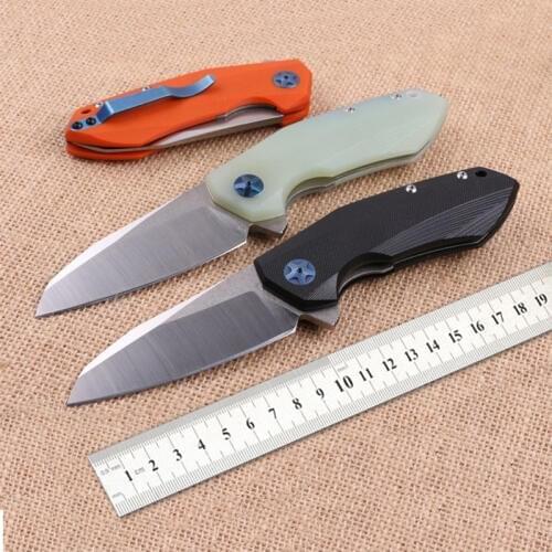 Free shipping new product sharp Outdoor camping folding knife self-defense portable camping tool Household knife
