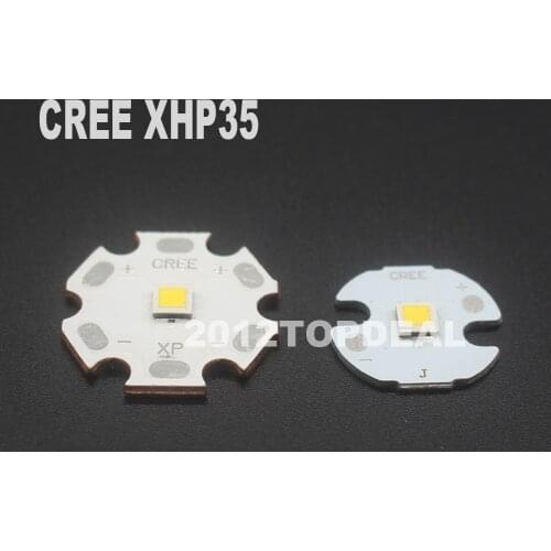 CREE XHP35 XHP-35 6500K Cool White LED Emitter 12V With 16mm 20mm Cooper PCB
