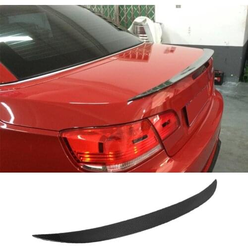 E93 M3-style Carbon Fiber Car Rear Trunk Lip Spoiler for BMW E93 M3 325i 328i 330i 335i Convertible 2006-2013