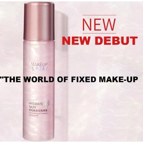 Fixer Setting Spray Moisturizing Long Lasting Finish Make Retainer Base Up Face Matte Mist Spray Styling Up Make Moisturizi F2K3