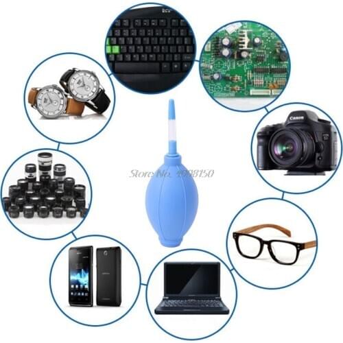 Blue/Red Flexible Cleaner Rubber Air Pump Lens Blower For Digital Camera Screen Dust Wholesale dropshipping