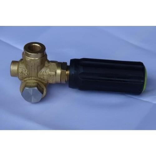 High pressure plunger pump pressure regulator pressure regulating valve