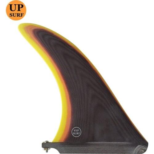 Paddle board Longboard Single Fins Surfboard Fin 7/8/9/10.25/11 inch Length Surfboard Center Fins High Sale Fiberglass Fin